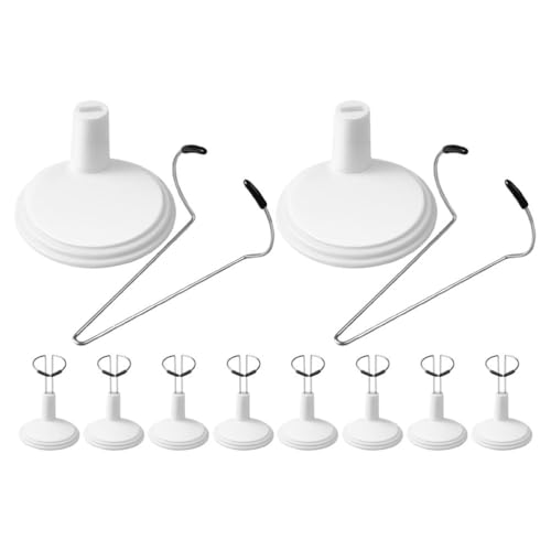 Vaguelly 10-teiliger Actionfigurenständer – Puppenmodell-Ständer – Verstellbarer Tisch-Actionfigurenhalter, Puppenständer für die Inneneinrichtung von Vaguelly