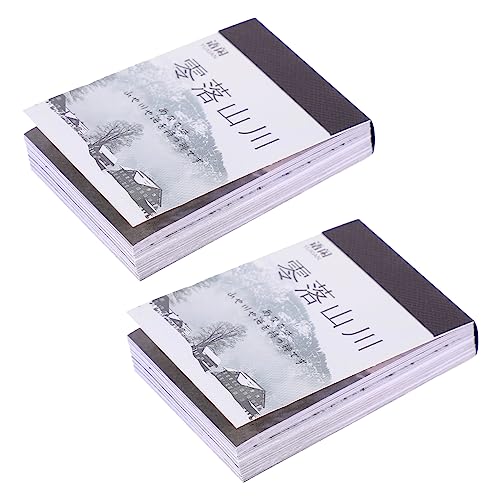 Vaguelly Scrapbook-Aufkleber Für Handkonto 2 Sets Mit 50 Blättern Materialaufkleber Für Journal- von Vaguelly