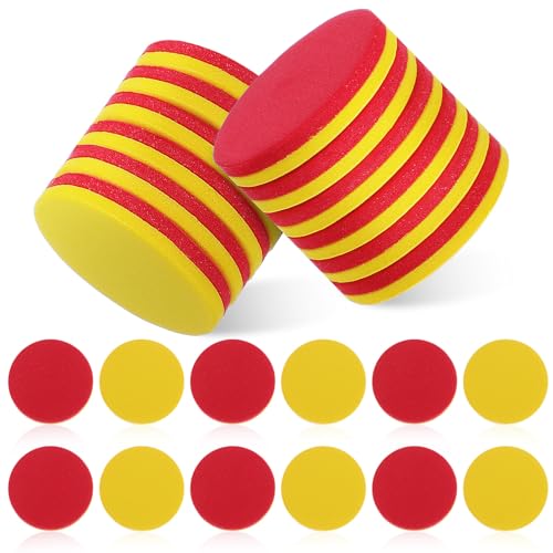 Vaguelly 100 STK berechnen Kindertheke Mini-Einkaufswagen für Bingo-Marker-Chips Kinderspielzeug Spielzeuge Zählblöcke für Mathematik Zahlenspielzeug Eva von Vaguelly
