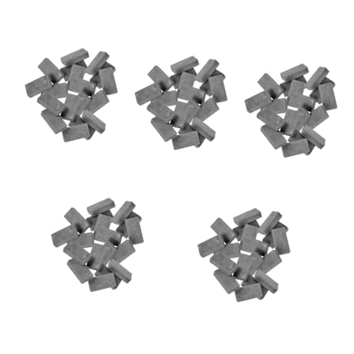 Vaguelly 100 STK simulierte Ziegel Spielzeug für Kinder kinderspielzeug miniatursteine ​​selber Machen Miniatur-Ziegeldekor Modelle Bausteine Sandtisch Ziegel Mini-Gartenziegel Wandfliesen von Vaguelly