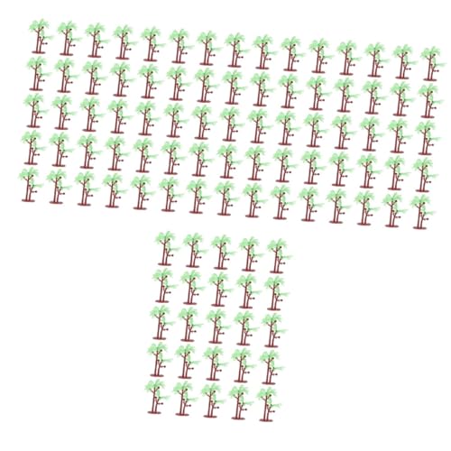 Vaguelly 100 Stk Modellbaum Miniaturdekoration Kuchen verzieren Zylinder Giraffenkostüm tortendeko einschulung Mini-Landschaftsbaum Simulationsbaummodell Kokosnussbaum Plugin von Vaguelly