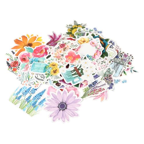 Vaguelly Niedliche Sonnenblumen-Aufkleber Für Koffer 100 Stück Wandkunst Gepäckdekor von Vaguelly