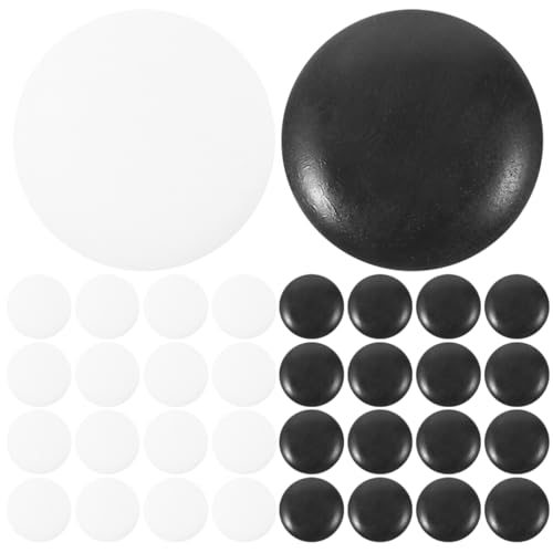 Vaguelly 100 Stück Go Schachsteine aus Widerstandsfähigem Material Kleine Bruchsichere Spielsteine für Brettspiele für Zuhause und Schule Durchmesser Schwarze und Weiße Steine Vaguelly 100 Stück Go Schachsteine aus Widerstandsfähigem Material Kleine Bruchsichere Spielsteine für Brettspiele für Zuhause und Schule Durchmesser Schwarze und Weiße Steine von Vaguelly