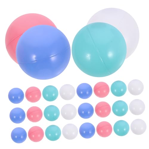 Vaguelly 100 Stück Grubenbälle Rosa Klein Poolspielzeug Schwimmbad Ball Strand Party Bunt Runde Grubenkugeln Lustige Runde Bälle Runde Spielbälle Bälle Für Gruben Plastik von Vaguelly
