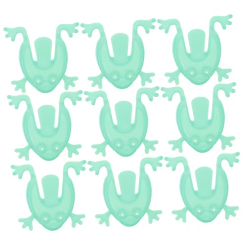 Vaguelly 100 Stück Hüpfende Froschspielzeuge Lustige Mini Froschspielzeuge aus Leichtem Kunststoff für Party für Spiele und Kreative Aktivitäten von Vaguelly