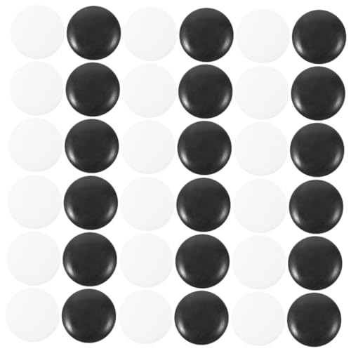 Vaguelly 100 Stück Los geht's Schachbretter Ludo-Spiel gehen Schachperlen Spielsteine ​​gehen schachfiguren Chess Pieces brettspielr Schachversorgung gehen Zubehör für Lernspielzeug Harz von Vaguelly