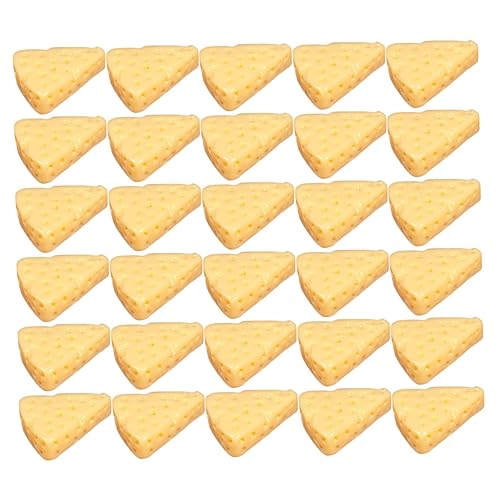 Vaguelly 100 Stück Mini Käse Aus Kunstharz Realistische Käsesorten Miniatur Käse Modell Küche Mini Lebensmittel Essens Minis Dekorieren Mini Zubehör Spiel Lebensmittel Feigen von Vaguelly