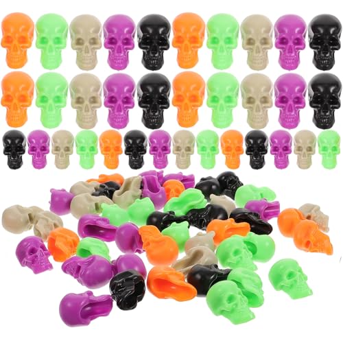 Vaguelly 100 Stück Mini Skelett Schädel Deko Realistische Halloween Dekoration für Grusel Partys Karneval und Diy Projekte und Große Modelle Vaguelly 100 Stück Mini Skelett Schädel Deko Realistische Halloween Dekoration für Grusel Partys Karneval und Diy Projekte und Große Modelle von Vaguelly