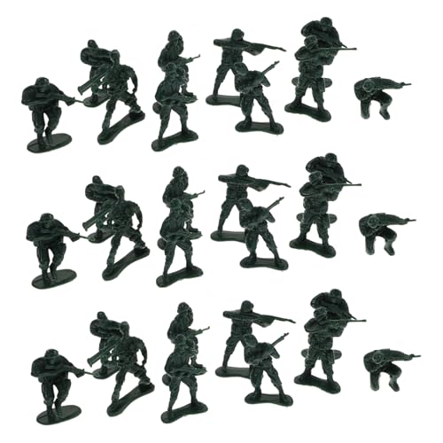 Vaguelly 100 Stück Soldaten Figuren für Realistische Modelle für Bildungsprojekte Themenpartys und Kreatives Spiel von Vaguelly