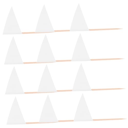 Vaguelly 100 Stück Weiße Zahnstocher Flaggen Kleine Dreieckige Mini Fahnen Stabile Cake Topper für Obst Cupcakes Dessertdekoration Sichere Befestigung Minimalistisches Design für Vaguelly 100 Stück Weiße Zahnstocher Flaggen Kleine Dreieckige Mini Fahnen Stabile Cake Topper für Obst Cupcakes Dessertdekoration Sichere Befestigung Minimalistisches Design für von Vaguelly