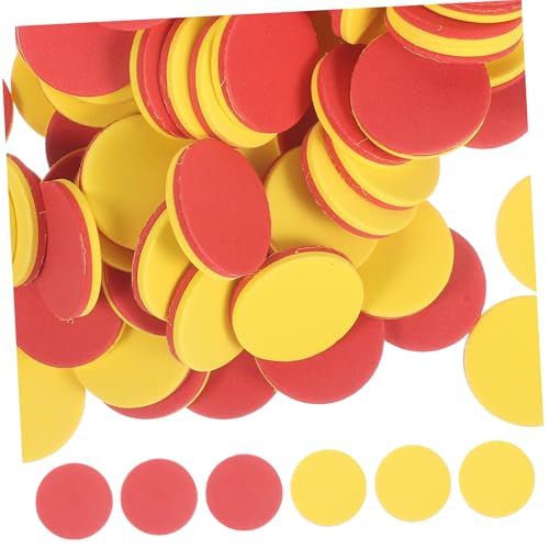 Vaguelly 100 Stück Zählscheiben Für Die Frühe Kindheit Fidgets Doppelmultiplikation Spiel Lernspielzeug Runde Zähler Chips Zähler Für Mathematik Buntes Babyspielzeug Mathe von Vaguelly