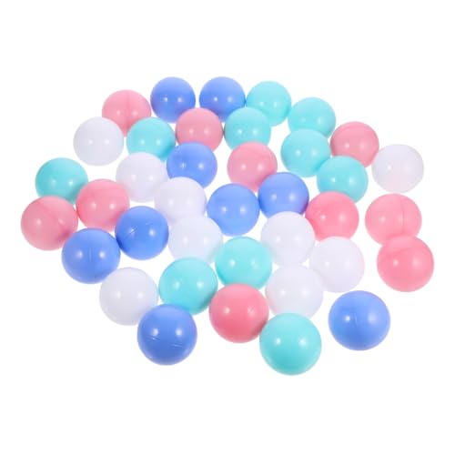 Vaguelly 100 Stücke Macarons Marine Ball Pool Schaum Pit Aufblasbare Spiele Laufstall Faltbare Bälle Runde Gruben Ball Kunststoff von Vaguelly