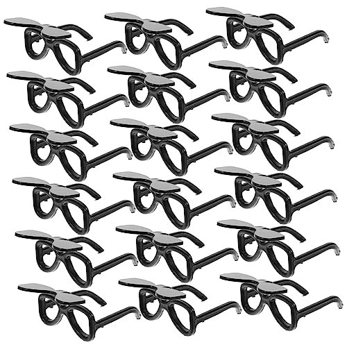 Vaguelly 100St Mini- für kinderspielzeug Spielzeugzubehör - Bachelorette Puppe Mini-Gläser zum Basteln Mini-Brille Plastik Black Vaguelly 100St Mini- für kinderspielzeug Spielzeugzubehör - Bachelorette Puppe Mini-Gläser zum Basteln Mini-Brille Plastik Black von Vaguelly