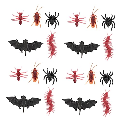 Vaguelly Entzückende 100 Stück Halloween Spinnen Fledermaus Ameisen Kostüme Realistische Requisiten Für Streich Aktivitäten Vaguelly Entzückende 100 Stück Halloween Spinnen Fledermaus Ameisen Kostüme Realistische Requisiten Für Streich Aktivitäten von Vaguelly