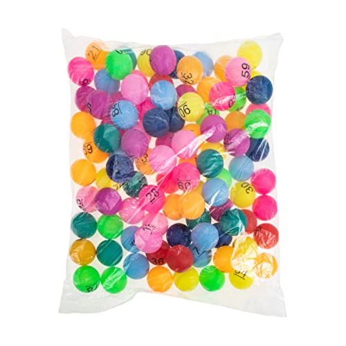 Vaguelly 100st Farbe Zahlenball Bingo-ersatzkugeln Tischfußballball Nummerierte Bälle Bunte Pong-bälle Pongbälle Automatenbälle Pool-Pong Bälle Für Bällebad Spielzähler Colorful Plastik Vaguelly 100st Farbe Zahlenball Bingo-ersatzkugeln Tischfußballball Nummerierte Bälle Bunte Pong-bälle Pongbälle Automatenbälle Pool-Pong Bälle Für Bällebad Spielzähler Colorful Plastik von Vaguelly