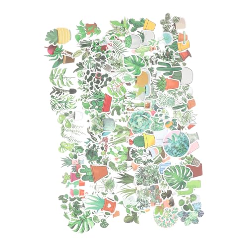 Vaguelly 100stücke Pflanzen DIY Blumen-Sticker Wasserflaschen-Tagebuch-notizbuch-Klebeband Cartoon-Aufkleber Für Laptops Koffer Skateboards Vaguelly 100stücke Pflanzen DIY Blumen-Sticker Wasserflaschen-Tagebuch-notizbuch-Klebeband Cartoon-Aufkleber Für Laptops Koffer Skateboards von Vaguelly