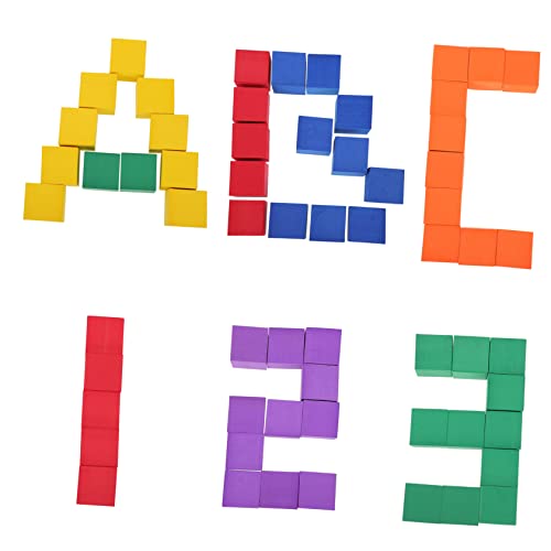 Vaguelly 102pcs Jungen Und Mädchen Mathe-Spielzeug Für Kleinkinder Bausteine stapeln Spielzeug Geometrische Block Vaguelly 102pcs Jungen Und Mädchen Mathe-Spielzeug Für Kleinkinder Bausteine stapeln Spielzeug Geometrische Block von Vaguelly