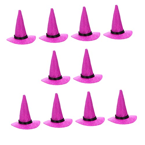 Vaguelly 10St Filz Hexenhut Halloween-Dekorationen im Freien Hexenhüte aus Filz für Halloween-Partys halloween costume halloween kleidung süssigkeiten Flaschendekor Weinflaschenverzierung Vaguelly 10St Filz Hexenhut Halloween-Dekorationen im Freien Hexenhüte aus Filz für Halloween-Partys halloween costume halloween kleidung süssigkeiten Flaschendekor Weinflaschenverzierung von Vaguelly