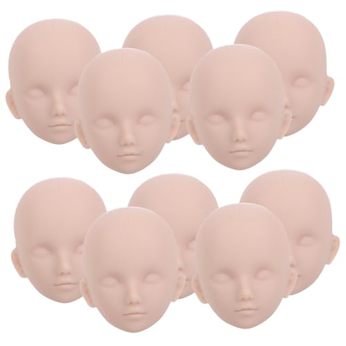 Vaguelly Zubehör Zur Puppenherstellung 10 Stück Kunststoff-augenhöhle für Make-up-übungen von Vaguelly