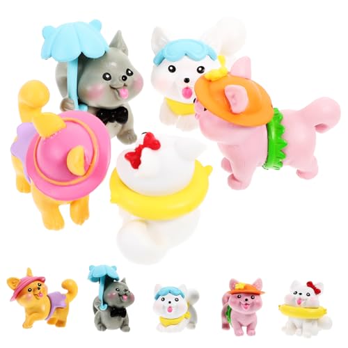 Vaguelly Pädagogischer Spaß 10 Stück Harz Hund Miniaturfiguren Landschaftstiere Für Bastelsets Vaguelly Pädagogischer Spaß 10 Stück Harz Hund Miniaturfiguren Landschaftstiere Für Bastelsets von Vaguelly