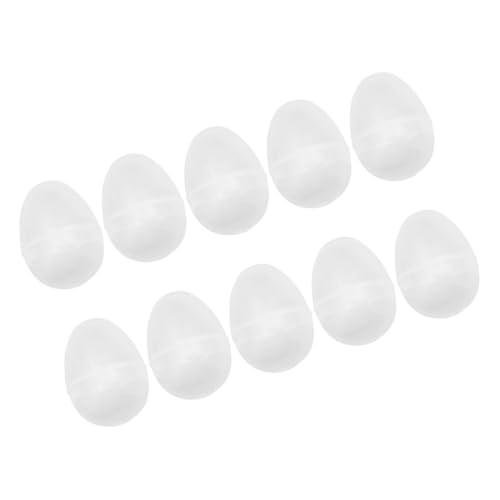 Vaguelly 10St Ostereier offene Eier Süßigkeiten-Eier dekorative Eier Eier Eierschaleneier Basteln Sie Eier Eier Transparente Eier Kunststoffeier Ostern Plastikeier Ostereihalter von Vaguelly