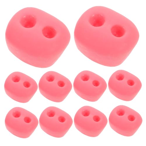 Vaguelly 10St Puppenschweinehörer -Zubehör interaktives kniffliges kleine Spielsachen Minispielzeug für Mädchen Simulationstierpuppe Miniatursachen Plastik Rosy von Vaguelly