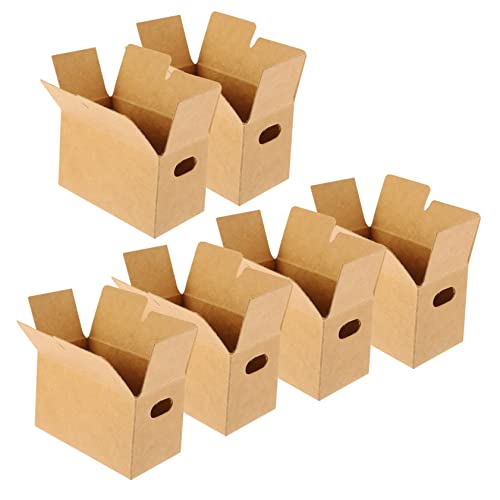 Vaguelly 10Stücke Expressboxen Modell Teiliges aus Papier für Puppenhaus Dekoration und DIY Mini Möbel Realistische Nachbildung von Versandpaketen für Kreative Bastelprojekte Vaguelly 10Stücke Expressboxen Modell Teiliges aus Papier für Puppenhaus Dekoration und DIY Mini Möbel Realistische Nachbildung von Versandpaketen für Kreative Bastelprojekte von Vaguelly