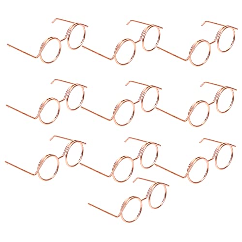 Vaguelly Puppenbrille Mit Rahmen 10 Stück Umrandete Brille Für Puppenkleid Zum Tragen Ideal Zum Spielen Vaguelly Puppenbrille Mit Rahmen 10 Stück Umrandete Brille Für Puppenkleid Zum Tragen Ideal Zum Spielen von Vaguelly