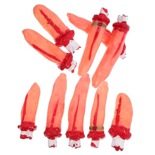 Vaguelly 10 Stücke Realistische Verformung Spielzeug Gefälschte Finger Heikle Hand Requisiten Für Festival Cosplay Zufällige Farbe Vaguelly 10 Stücke Realistische Verformung Spielzeug Gefälschte Finger Heikle Hand Requisiten Für Festival Cosplay Zufällige Farbe von Vaguelly