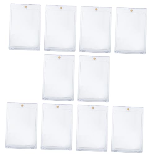 Vaguelly 35pt Magnetischer Kartenhalter Plastikkartenbox Magnetkartenetui Für Kartenaufbewahrungsbox von Vaguelly