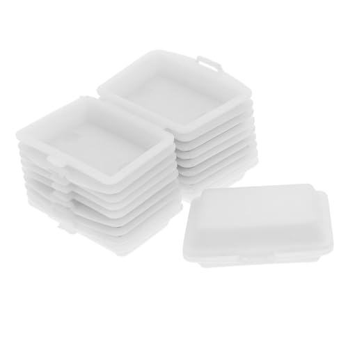 Vaguelly 10st Mini-Lunchbox Miniatur Bausatz Schwimmbad Lunchboxen Für Badespielzeug Mach Es Mini Babybadspielzeug Puppe Artikel Zappeln Mini-etui Fürs Mittagessen Plastik Weiß Vaguelly 10st Mini-Lunchbox Miniatur Bausatz Schwimmbad Lunchboxen Für Badespielzeug Mach Es Mini Babybadspielzeug Puppe Artikel Zappeln Mini-etui Fürs Mittagessen Plastik Weiß von Vaguelly