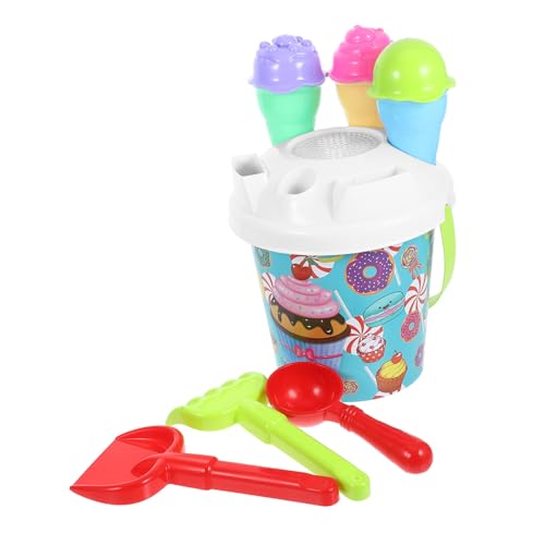 Vaguelly Eimer Und Schaufel Strandspielzeug Für Kinder 11-teiliges Set Eiscremeform Robust Für Sandspiele Zufällige Farbe Vaguelly Eimer Und Schaufel Strandspielzeug Für Kinder 11-teiliges Set Eiscremeform Robust Für Sandspiele Zufällige Farbe von Vaguelly
