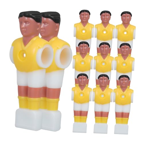 Vaguelly 11st Tischfußballspieler Fußballschuhe Stange Tischfußballspieltisch Figuren Von Fußballspielern Mini-fußball Kicker-ersatzspieler Kickerfigur Yellow Umweltfreundlicher Kunststoff Vaguelly 11st Tischfußballspieler Fußballschuhe Stange Tischfußballspieltisch Figuren Von Fußballspielern Mini-fußball Kicker-ersatzspieler Kickerfigur Yellow Umweltfreundlicher Kunststoff von Vaguelly