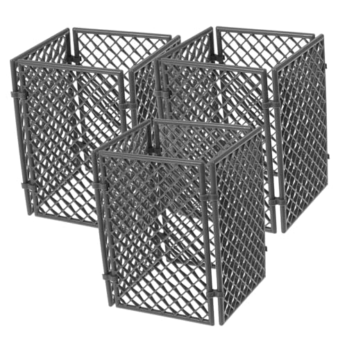 Vaguelly 12 Blatt Baustein Wand Zubehör Kompaktes Kinderspielzeug Kinderaccessoire Zubehör-kit Für Militärfiguren Spielszene Gebäude Bauspielzeug Requisite Zum Thema Abs Grey von Vaguelly