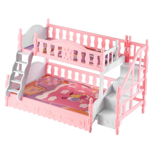 Vaguelly 12 Maßstab Doppelstockbett Mit Bettwäsche Ideal Für Rollenspiele Und Kreative Dekoration Im Puppenhaus Vaguelly 12 Maßstab Doppelstockbett Mit Bettwäsche Ideal Für Rollenspiele Und Kreative Dekoration Im Puppenhaus von Vaguelly