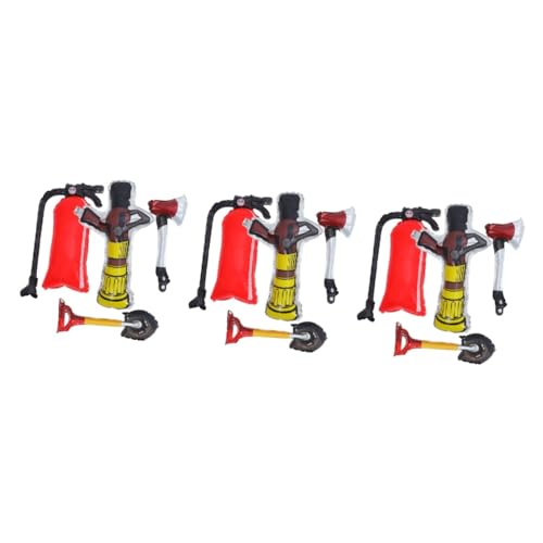 Vaguelly 12 Stk Dekorationen Für Die Feuerparty Partyzubehör Für Feuerwehrleute Geburtstagsparty-zubehör Für Feuerwehrautos Feuerwehrmann-ballon Axtballon Aufblasbare Äxte Aluminiumfolie Vaguelly 12 Stk Dekorationen Für Die Feuerparty Partyzubehör Für Feuerwehrleute Geburtstagsparty-zubehör Für Feuerwehrautos Feuerwehrmann-ballon Axtballon Aufblasbare Äxte Aluminiumfolie von Vaguelly