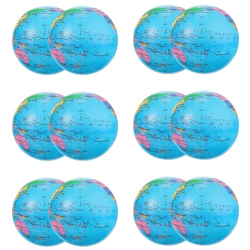 Vaguelly 12 Stück Erdentlüftungskugel für kinderspielzeug dekompression Funny Toys Angstspielzeug Büro-Stressspielzeug Arbeitszubehör Pu Vaguelly 12 Stück Erdentlüftungskugel für kinderspielzeug dekompression Funny Toys Angstspielzeug Büro-Stressspielzeug Arbeitszubehör Pu von Vaguelly