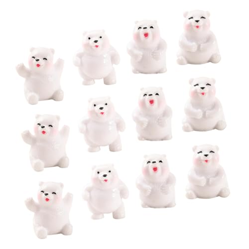 Vaguelly Miniatur Bär Figuren Landschaft Harz Bär Dekorationen 12 Stücke Harz Tier Spielzeug Vaguelly Miniatur Bär Figuren Landschaft Harz Bär Dekorationen 12 Stücke Harz Tier Spielzeug von Vaguelly