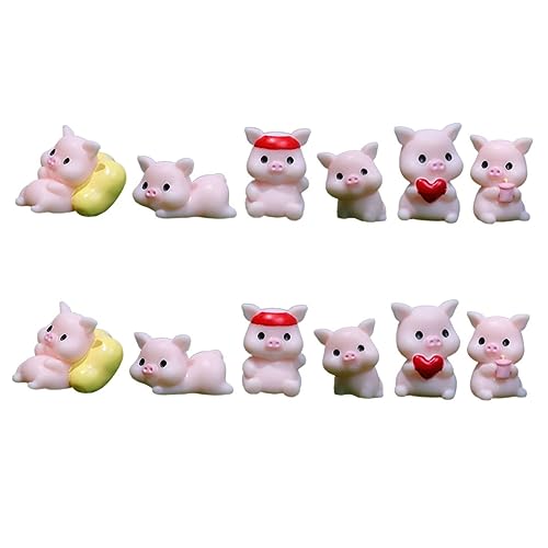 Vaguelly 12 Stück Landschaftsschweinchenfigur Babybadspielzeug Tiere Krabbe coop Huhn Cute Decor miniaturfiguren Tierische Dekoration bastelset Tiermodell Figur Tierfigur Harz Rosa Vaguelly 12 Stück Landschaftsschweinchenfigur Babybadspielzeug Tiere Krabbe coop Huhn Cute Decor miniaturfiguren Tierische Dekoration bastelset Tiermodell Figur Tierfigur Harz Rosa von Vaguelly