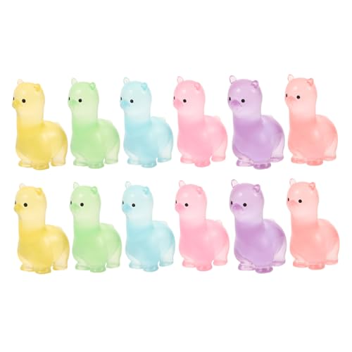 Vaguelly 12 Stück Leuchtende Alpaka -Ornamente Skulpturen Dekorationen Miniatur Dekorativ Lamas Animal Figures wohnaccessoires für draußen Outdoor Tierfigur Figuren Harz Vaguelly 12 Stück Leuchtende Alpaka -Ornamente Skulpturen Dekorationen Miniatur Dekorativ Lamas Animal Figures wohnaccessoires für draußen Outdoor Tierfigur Figuren Harz von Vaguelly