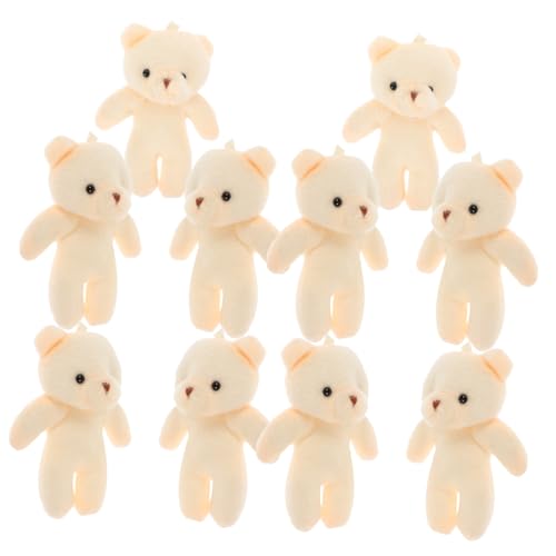 Vaguelly 12 Stück Mini-Bärpuppe Mini-Kuscheltiere Masse Figur Lebewesen kuschelbären süße schlüsselanhänger Verschleißfester Bärenanhänger verschleißfestes Bärendekor PP Baumwolle Vaguelly 12 Stück Mini-Bärpuppe Mini-Kuscheltiere Masse Figur Lebewesen kuschelbären süße schlüsselanhänger Verschleißfester Bärenanhänger verschleißfestes Bärendekor PP Baumwolle von Vaguelly