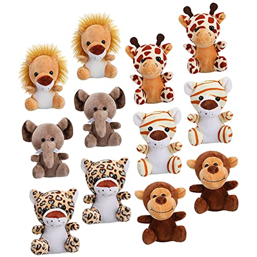 Vaguelly 12 Stück Mini Dschungeltiere Plüschtier Anhänger Teiliges Süße Schlüsselanhänger für Taschen Kreative Dekoration für Hochzeiten und Partys für und Ornament für Gestaltung Vaguelly 12 Stück Mini Dschungeltiere Plüschtier Anhänger Teiliges Süße Schlüsselanhänger für Taschen Kreative Dekoration für Hochzeiten und Partys für und Ornament für Gestaltung von Vaguelly