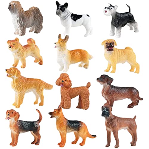 Vaguelly Miniatur Hund Figuren Realistische Welpen Modelle Hunde Ornamente Für Mikro Landschaften Und Dekorationen Vaguelly Miniatur Hund Figuren Realistische Welpen Modelle Hunde Ornamente Für Mikro Landschaften Und Dekorationen von Vaguelly