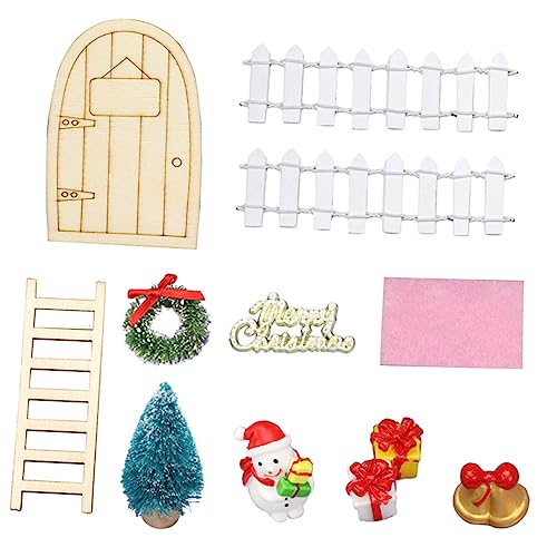 Vaguelly Beleuchtet - Weihnachten Deko Weihnachten Miniatur Weihnachtsdeko Set Für Puppenhaus DIY Weihnachtsdekoration Mini House Xmas Decor Weihnachtsaccessoires Für Festliche Szenen Und Layouts Vaguelly Beleuchtet - Weihnachten Deko Weihnachten Miniatur Weihnachtsdeko Set Für Puppenhaus DIY Weihnachtsdekoration Mini House Xmas Decor Weihnachtsaccessoires Für Festliche Szenen Und Layouts von Vaguelly
