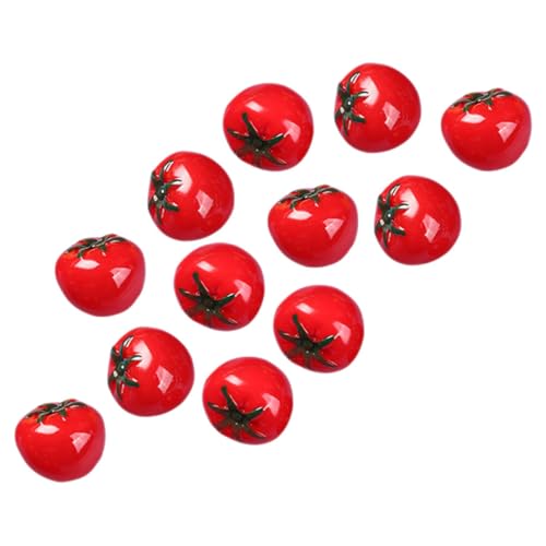 Vaguelly 12 Stück Nachahmung Tomate Obst Mini-künstliche Tomaten Gefälscht Falsche Früchte Miniatur Künstliche Früchte Puppenhaus-minitomaten Simulierte Tomaten Mini-Tomaten Rot Harz Vaguelly 12 Stück Nachahmung Tomate Obst Mini-künstliche Tomaten Gefälscht Falsche Früchte Miniatur Künstliche Früchte Puppenhaus-minitomaten Simulierte Tomaten Mini-Tomaten Rot Harz von Vaguelly