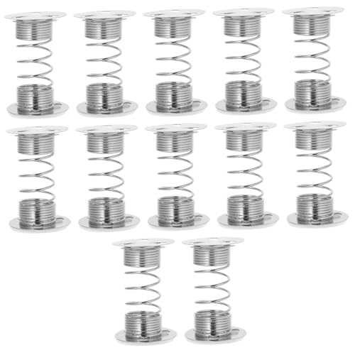 Vaguelly 12 Stück Puppenfedern Schüttelpuppenteile Armaturenbrett Tanzbasis Armaturenbrett Tanzspielzeugbasis Autospielzeug Armaturenbrettfedern Tonornament Federbasis Glückskatzen von Vaguelly