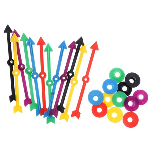 Vaguelly 12stücke Teiliges Kunststoff-pfeilen Für Brettspiele Drehspiel-Pointer Für Partys Und Familienunterhaltung Für Spieleabende Und Events Vaguelly 12stücke Teiliges Kunststoff-pfeilen Für Brettspiele Drehspiel-Pointer Für Partys Und Familienunterhaltung Für Spieleabende Und Events von Vaguelly