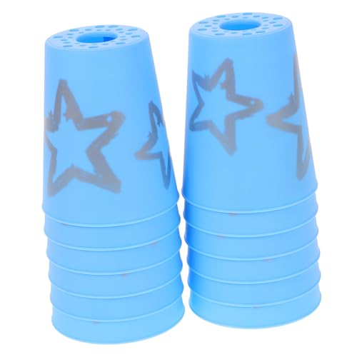 Vaguelly Stapelbecher Für Jungen Und Mädchen 12er-Pack Becher Speed-stapelspiele Für Partysport von Vaguelly