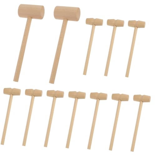 Vaguelly 12 Stück Teiliges Holzhammer für Meeresfrüchte mit Leicht Handlich Glatte Oberfläche Sicher und Kinderfreundlich zum Zerbrechen von Krabben und Hummerschalen Vielseitig für Küche Vaguelly 12 Stück Teiliges Holzhammer für Meeresfrüchte mit Leicht Handlich Glatte Oberfläche Sicher und Kinderfreundlich zum Zerbrechen von Krabben und Hummerschalen Vielseitig für Küche von Vaguelly