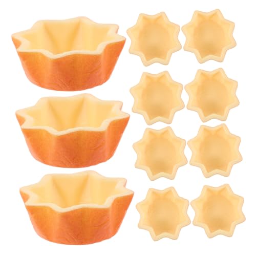 Vaguelly 12stücke Miniaturkuchen Blech Modell Gefälschte Kuchenfolien Künstliche Cupcake-förmchen Simulation Dessertformen Mini-dessertmodell Für Puppenhäuser Realistische von Vaguelly